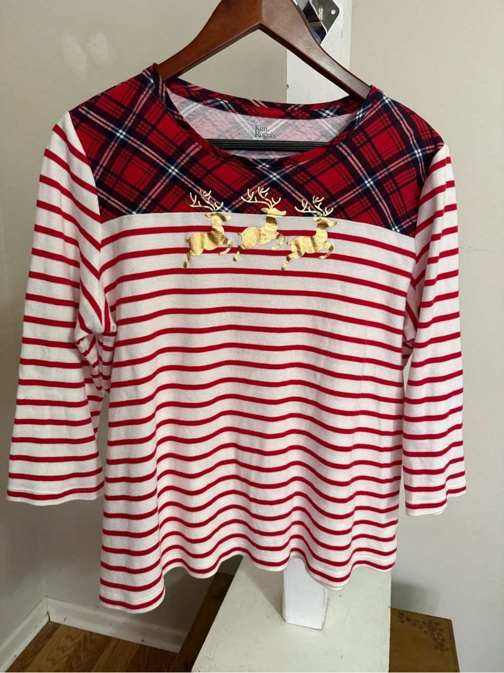 Kim Rogers Perfectly Soft Christmas Shirt
